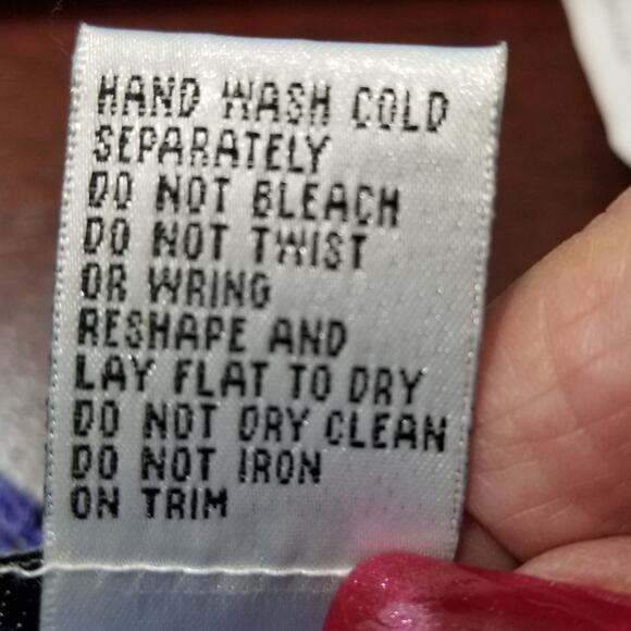 VTG -Cervelle Embroidered Cottagecore Cardigan Blue Purple Art to Wear - Picture 6 of 6